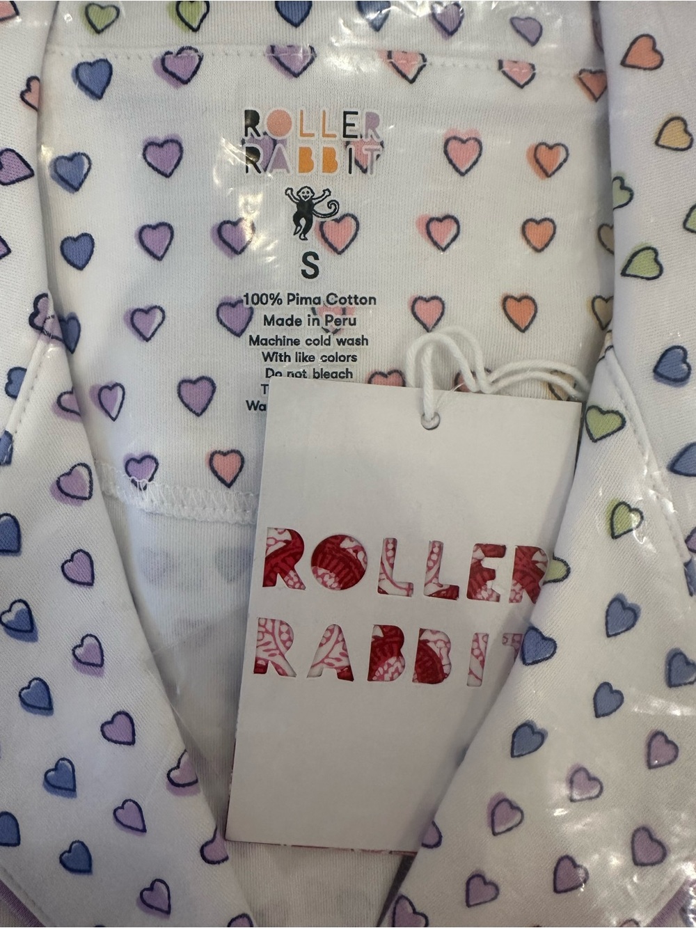 Roller Rabbit Disco Heart Pajamas set - Picture 5 of 5